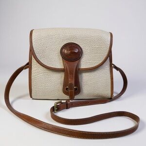 Vintage Dooney & Bourke All Weather Leather Crossbody Shoulder Bag USA Made